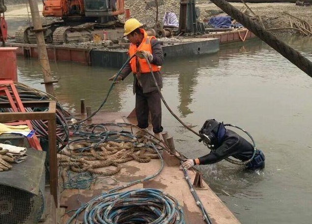 宁江潜水封堵打捞